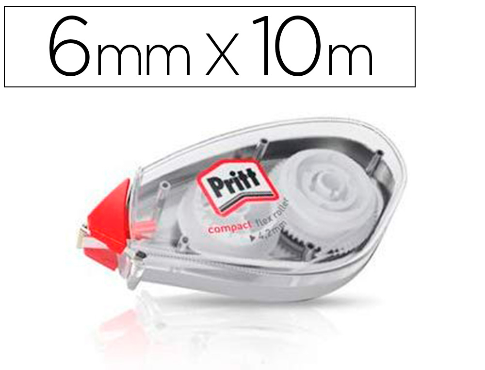 Corrector de cinta Pritt Compact 6mm.x10m.